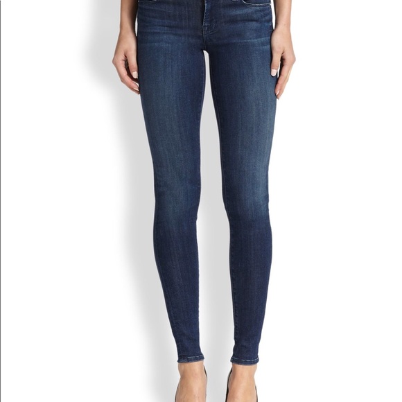J Brand 8112 Mid Rise skinny jeans Atlantis 23 - Picture 2 of 8